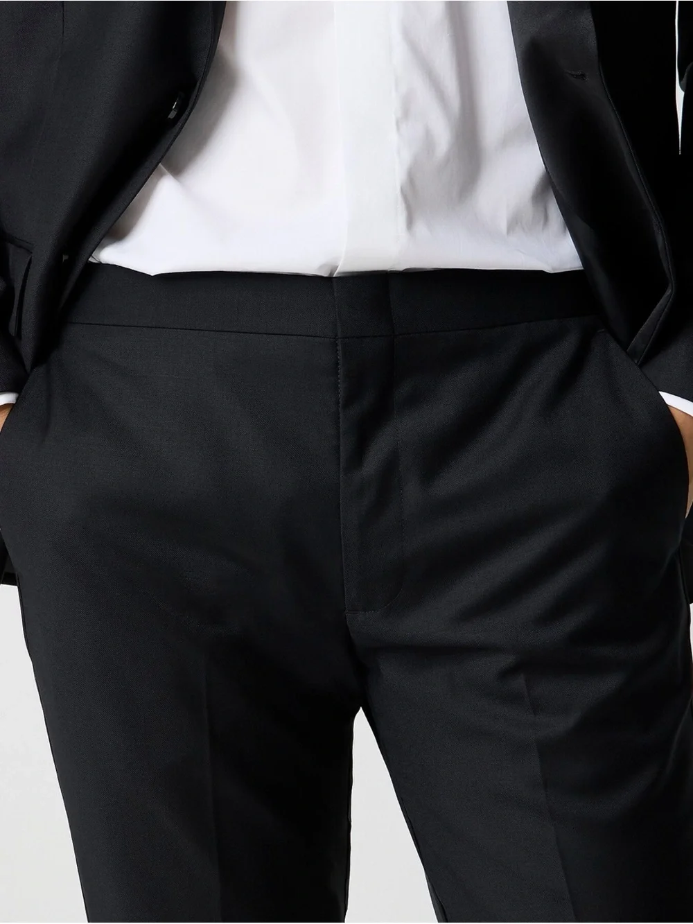 J.Crew Slim-fit Thompson tuxedo pant Men’s 38x32 NWT Formal Dress Black Tie